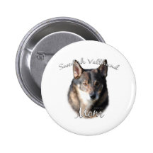 Maman 2 de Vallhund de Suédois Badges