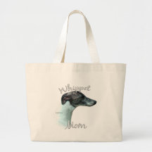 Maman 2 de whippet sac en toile