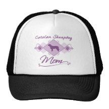Maman catalanne de chien de berger casquette de camionneur