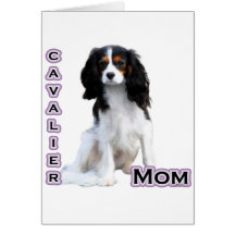 Maman cavalière 4 carte de vœux