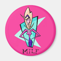 Maman chaude de MILF Magnets Pour Réfrigérateur