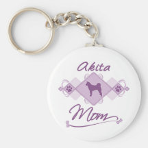 Maman d'Akita Porte-clef