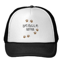Maman de beagle casquettes de camionneur