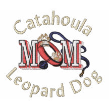 Maman de chien de léopard de Catahoula Polo Brodé