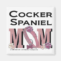MAMAN de cocker Aimants Pour Réfrigérateur