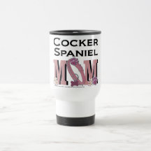 MAMAN de cocker Mug À Café
