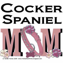 MAMAN de cocker Photo En Découpe