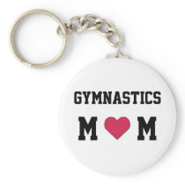 Maman de gymnastique porte-clés