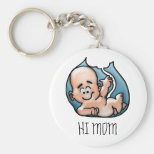 MAMAN de Keychain HI Porte-clé