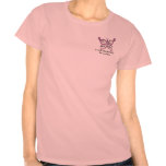Maman de pièce en t de cancer du sein t-shirt