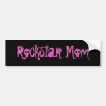 Maman de Rockstar Autocollant Pour Voiture