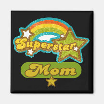 Maman de superstar aimant pour réfrigérateur