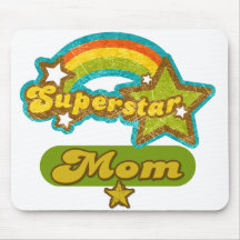 Maman de superstar tapis de souris