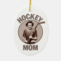 Maman d'hockey décoration de noël