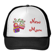 Maman du bébé de Matryoshka nouvelle Casquettes De Camionneur
