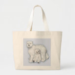 Maman et CUB d'ours blanc Sac
