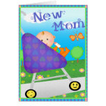 Maman faite sur commande du jour de mère nouvelle cartes