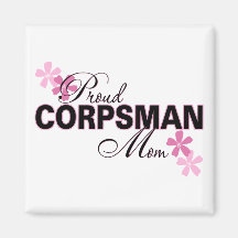 Maman fière de Corpsman Aimant Pour Réfrigérateur