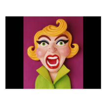 Maman folle cartes postales