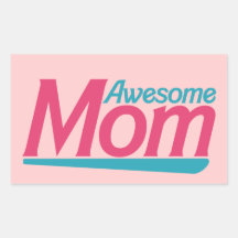 Maman impressionnante autocollants