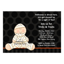 Maman mignonne d'invitation de partie de costume d