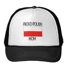 Maman polonaise fière casquettes