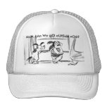 Maman, pouvons-nous aller dehors maintenant ? casquettes de camionneur