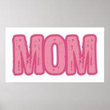 Maman rose affiche