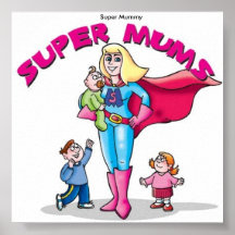 Maman superbe affiche