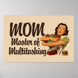 Maman vintage poster
