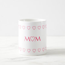 MAMAN W/HEARTS, TASSE