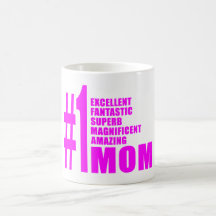 Mamans #1 modernes fraîches : Maman du numéro un Tasse