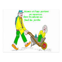 MAMIE PAPY EN VACANCES 1.PNG CARTES POSTALES