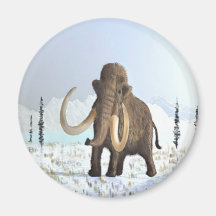 Mammouth laineux aimant