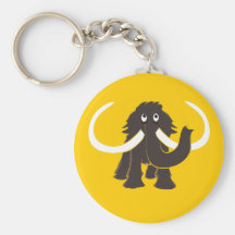 Mammouth laineux Keychain Porte-clés