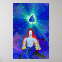 Man2 brûlant posters