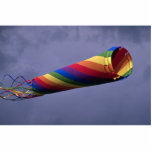 Manche à  air énorme et coloré coloré découpage en acrylique