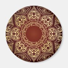 Mandala Aimants Pour Réfrigérateur
