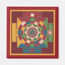 Mandala d'AIMANT des 5 éléments