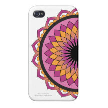 Mandala de Pinora Lotus Étui iPhone 4