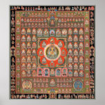 Mandala de Taizokai Affiches