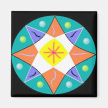Mandala d'optimisme magnets