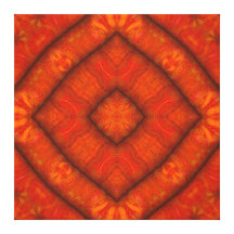 " Mandala en soie "gonflable Toiles Tendues Sur Châssis