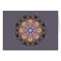 MANDALA LÉGER DE HOLLOWEEN CARTES DE VŒUX