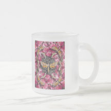 Mandala rose tasses à café