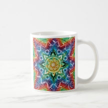 Mandala Trippy Mug À Café