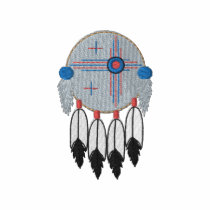 Mandala polos brodés