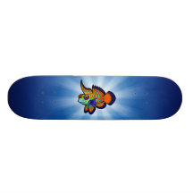 Mandarine de bande dessinée/poissons de Dragonet Plateaux De Skate