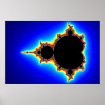 Mandelbrot original a placé 03 - affiche de fracta