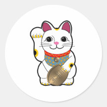 Maneki Neko Autocollant